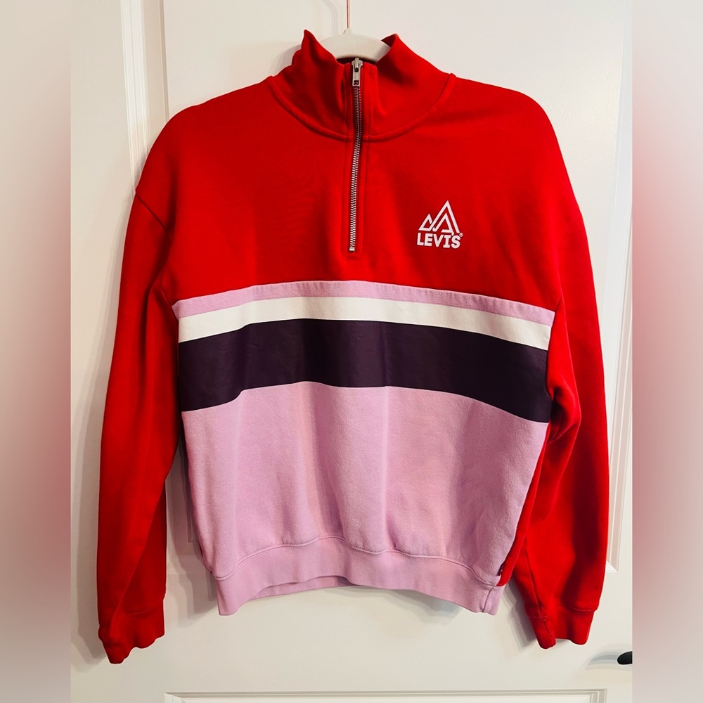 Women’s Levi’s 1/4 Zip Sweatshirt